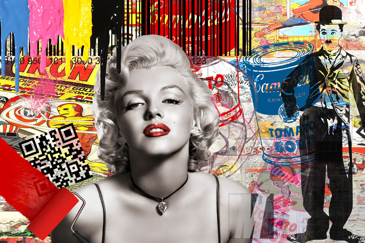 Oliver Neilson - Marilyn Monroe Red Lips